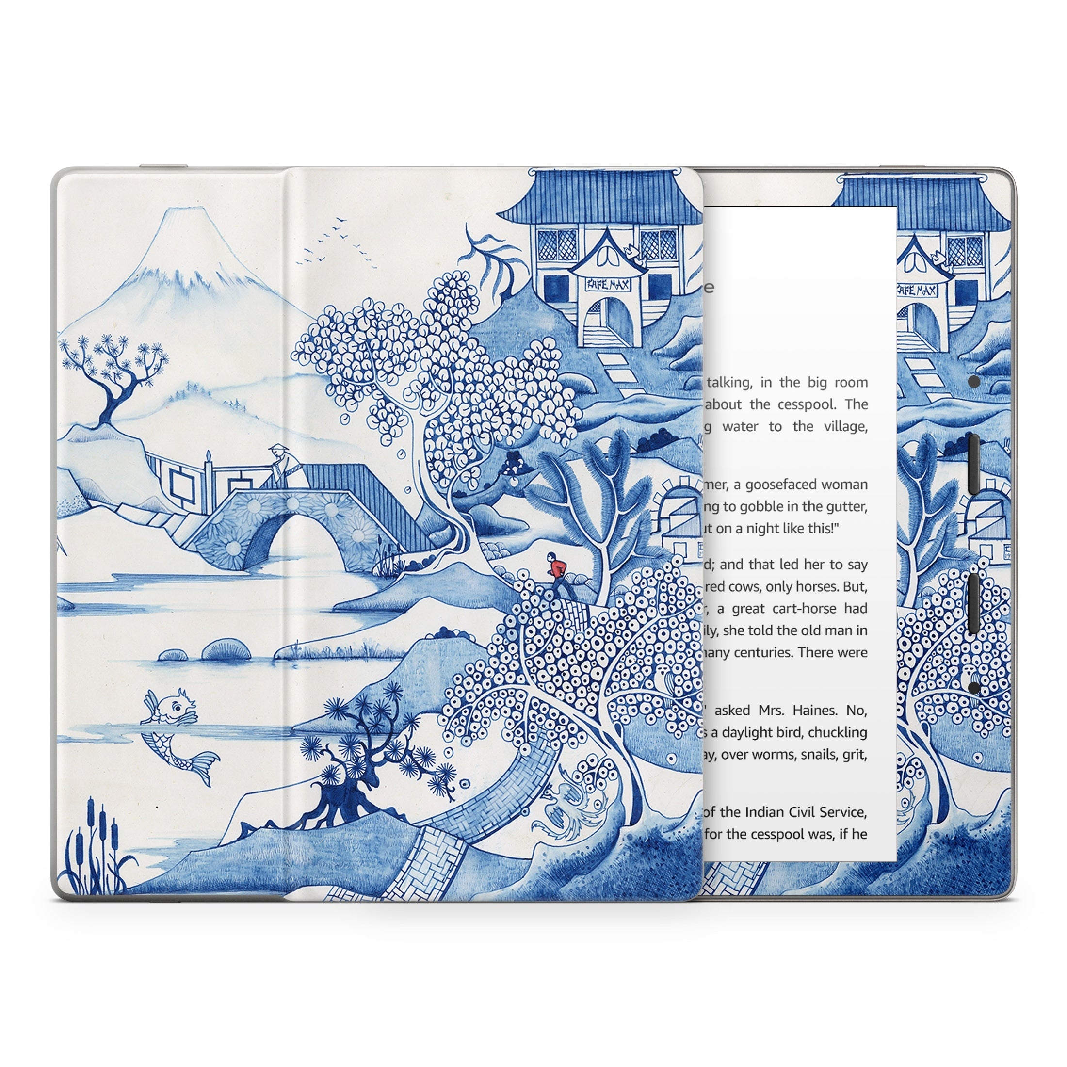 Blue Willow - Amazon Kindle Skin
