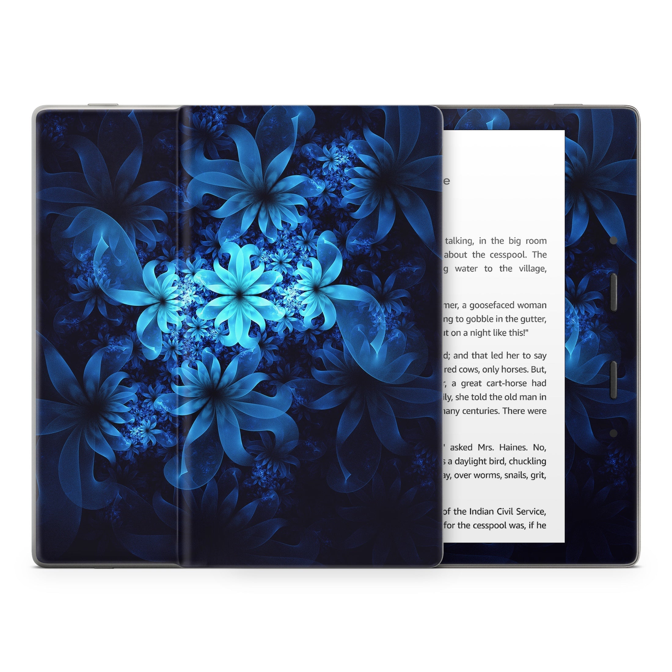Luminous Flowers - Amazon Kindle Skin