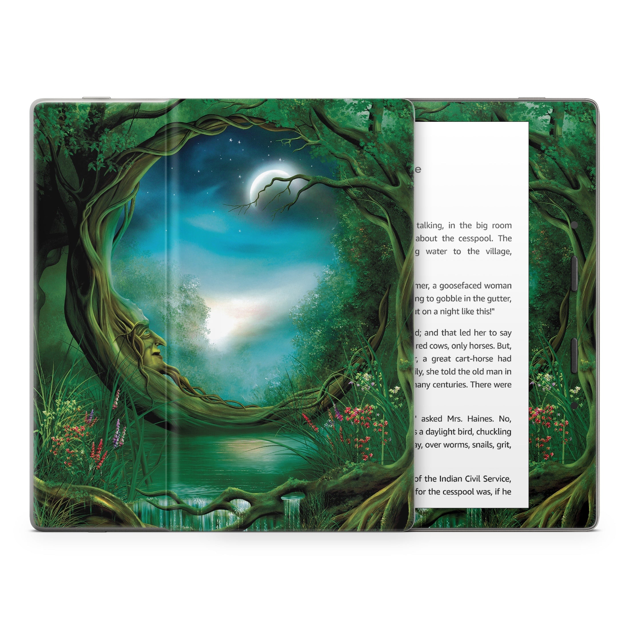 Moon Tree - Amazon Kindle Skin