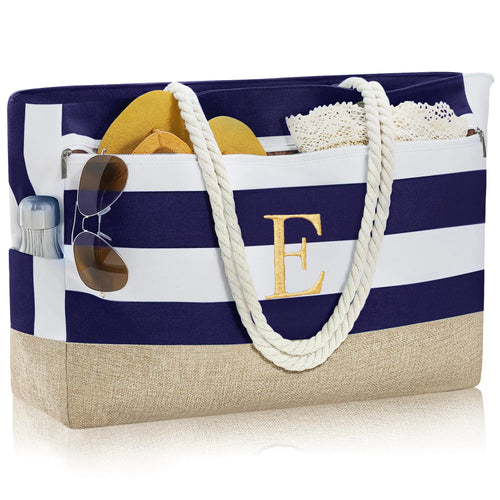 Blue Beach Initial Accessories Bag Gift